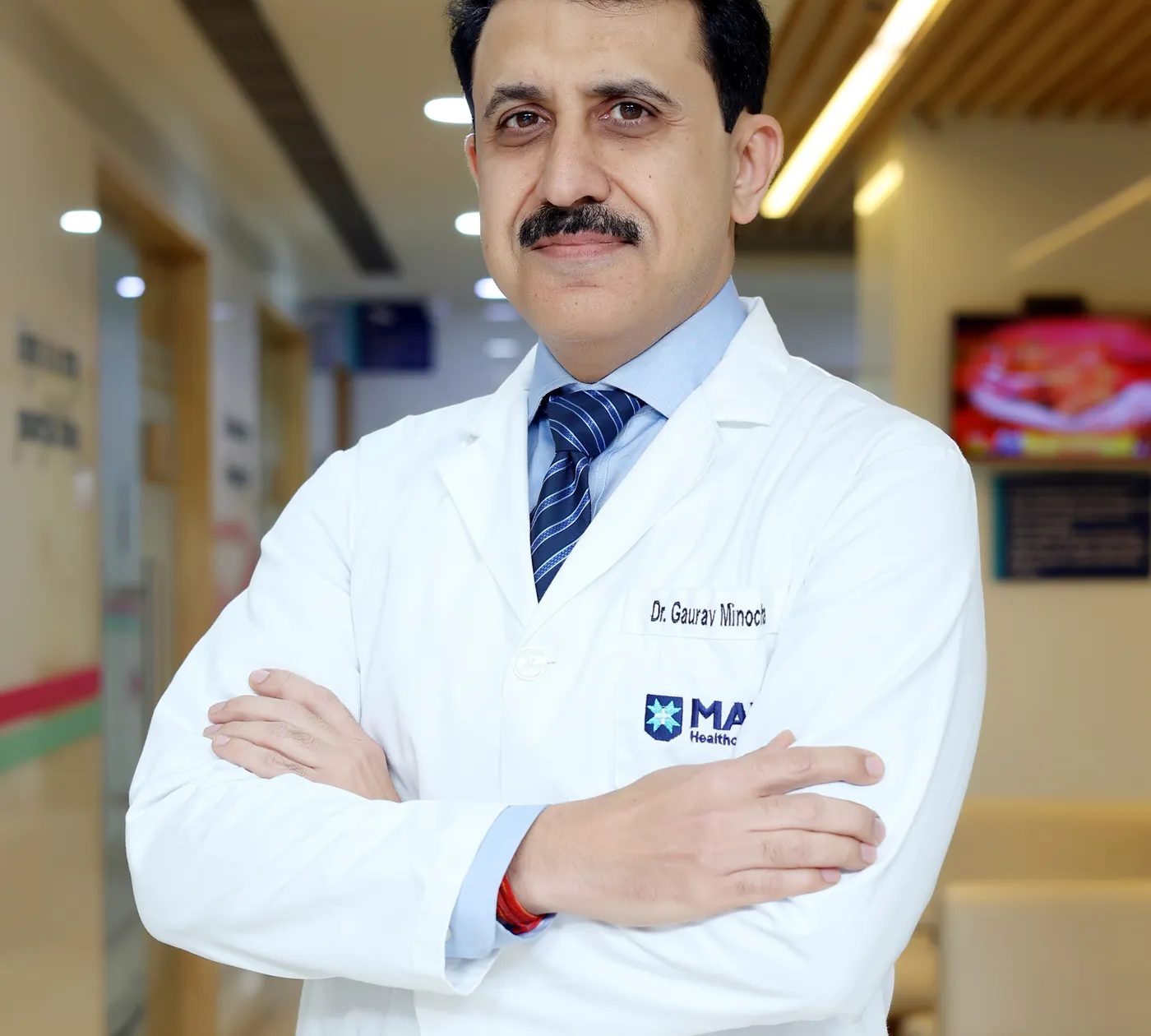 Dr. Gaurav Minocha, cardiologist in Vaishali, ready for a preventive heart check-up consultation